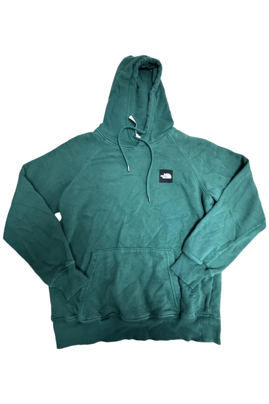 The North Face Women's Box Logo Hoodie Emerald Green - Regular